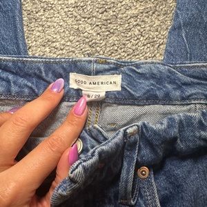 Good American wide leg jeans size 8
